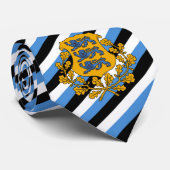 エストニアファッション国旗のビジネス ネクタイ (ロール)