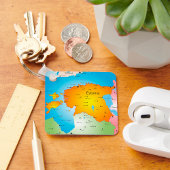 エストニアマップキーチェーン キーホルダー