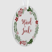 エストニアンメリークリスマスリース，ハイドユレ オーナメント (正面)