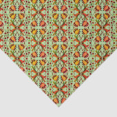 エストニアヴィンテージフォークアートフローラデザイン 薄葉紙 (詳細)