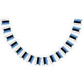 エストニア国旗とパーティーエストニア国旗/結婚式 バンティングフラッグ (全)