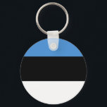 エストニア国旗のキーチェーン キーホルダー<br><div class="desc">エストニア国旗のキーチェーン</div>