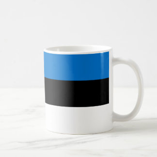 エストニア国旗のセラミックマグカップ コーヒーマグカップ