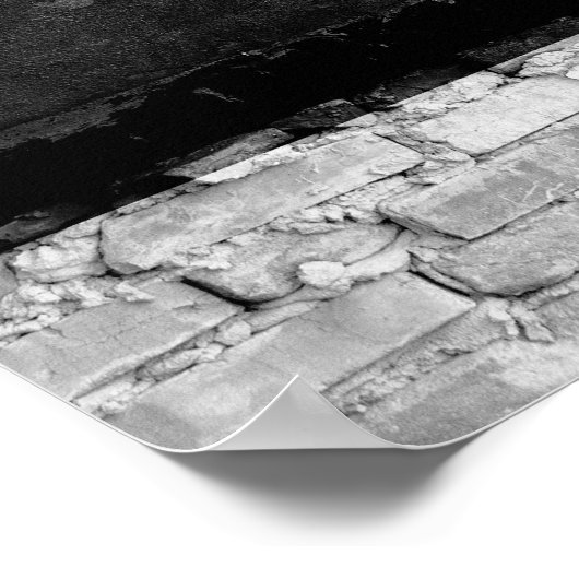 エストニア国旗の壁 ポスター (角)