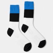 エストニア国旗の愛国的エストニア国家プライド ソックス (右)