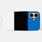 エストニア国旗のApple iPhone 16 Case-Mateケース Case-Mate iPhoneケース (裏面 (横))