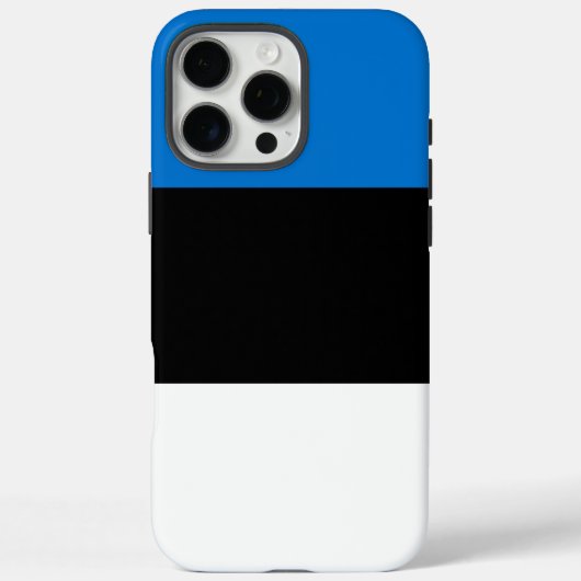 エストニア国旗のApple iPhone 16 Pro Maxケース Case-Mate iPhoneケース (裏面)