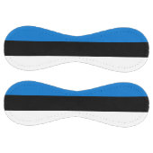 エストニア国旗を持つ愛国的ソフトボール ソフトボール (パネル)