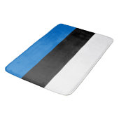 エストニア国旗を掲げた大浴場 バスマット (アングル)