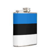 エストニア国旗を掲げた愛国的なフラスコ フラスク (右)