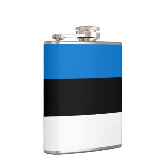 エストニア国旗を掲げた愛国的なフラスコ フラスク (右)