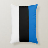 エストニア国旗 アクセントクッション (正面(垂直))