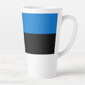 エストニア国旗 カフェラテマグ (右)