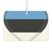 エストニア国旗 カーエアーフレッシュナー (裏面)