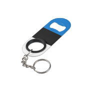 エストニア国旗 キーホルダー栓抜き (裏面アングル)