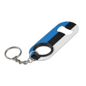 エストニア国旗 キーホルダー栓抜き (正面アングル)