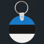 エストニア国旗 キーホルダー<br><div class="desc">エストニアの国旗。</div>