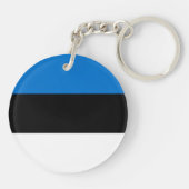 エストニア国旗 キーホルダー (裏面)