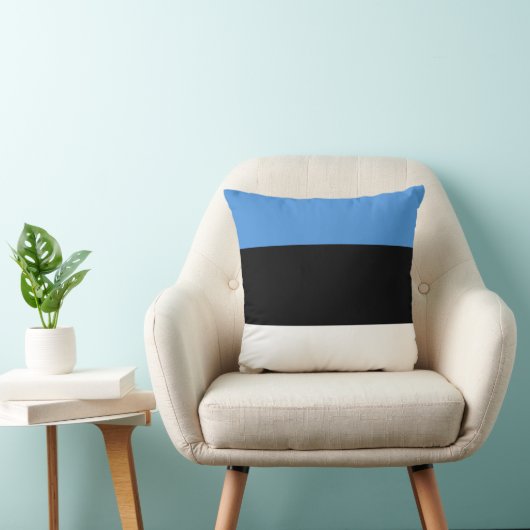 エストニア国旗 クッション (椅子)