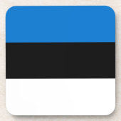エストニア国旗 コースター (正面)