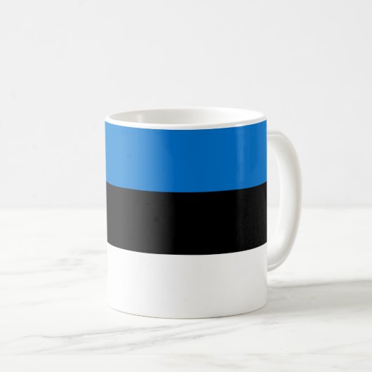 エストニア国旗 コーヒーマグカップ (正面右)