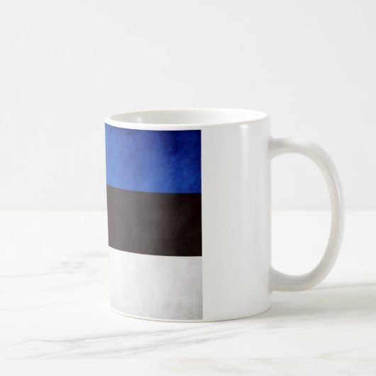 エストニア国旗 コーヒーマグカップ (右)