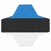 エストニア国旗 サッカーボール (フラット)