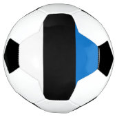 エストニア国旗 サッカーボール (回転)