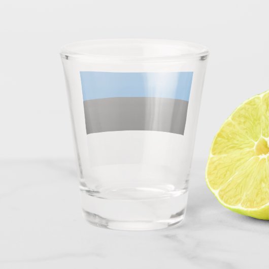 エストニア国旗 ショットグラス (裏面)