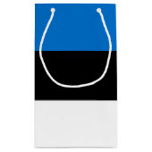 エストニア国旗 スモールペーパーバッグ (裏面)