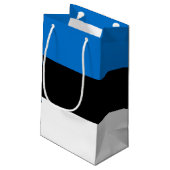 エストニア国旗 スモールペーパーバッグ (裏面アングル)