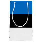 エストニア国旗 スモールペーパーバッグ (正面)