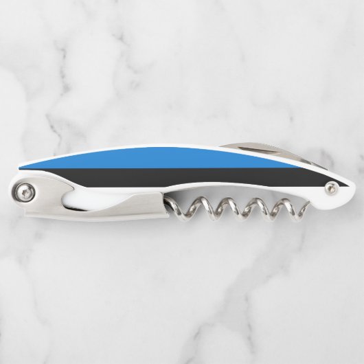 エストニア国旗 ソムリエナイフ (正面)