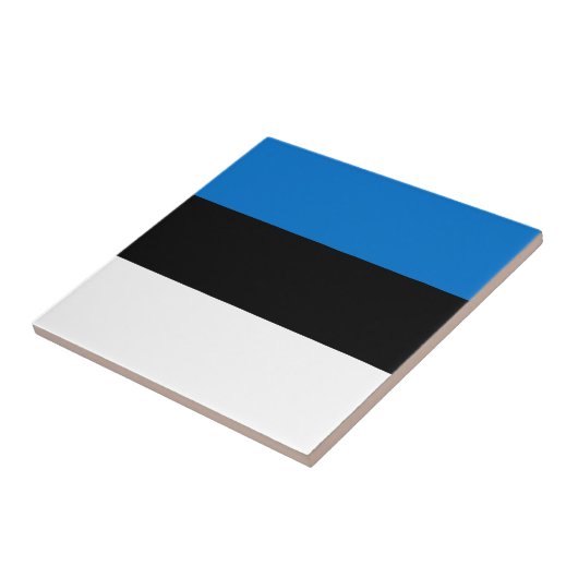 エストニア国旗 タイル (側面)