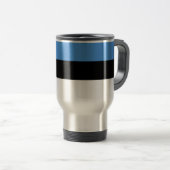 エストニア国旗 トラベルマグ (正面右)