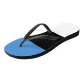 エストニア国旗 ビーチサンダル (アングル)