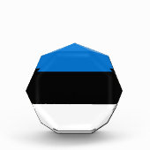 エストニア国旗 フォトブロック (正面)