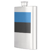 エストニア国旗 フラスク (左)