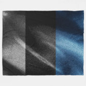 エストニア国旗 フリースブランケット (正面(横))