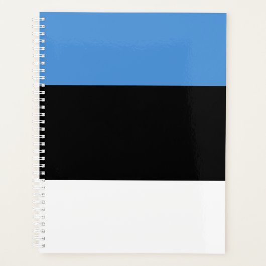 エストニア国旗 プランナー手帳 (正面)