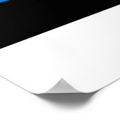 エストニア国旗 ポスター (角)