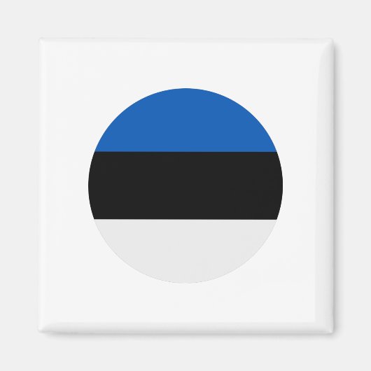 エストニア国旗 マグネット (正面)