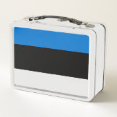 エストニア国旗 メタルランチボックス (裏面)