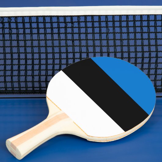 エストニア国旗 卓球ラケット (インサイチュ)