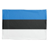 エストニア国旗 枕カバー (裏面)