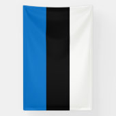エストニア国旗 横断幕 (縦)