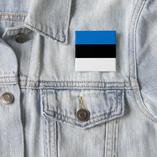 エストニア国旗 缶バッジ (インサイチュ)
