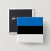 エストニア国旗 缶バッジ (正面&裏面)