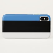 エストニア国旗 Case-Mate iPhoneケース (裏面(横))