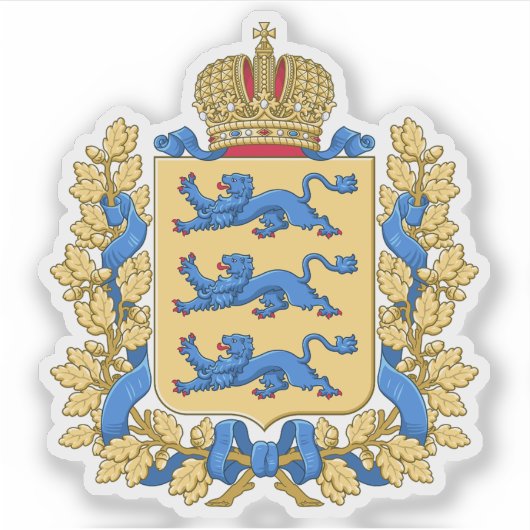 エストニア政府の紋章 シール (正面)